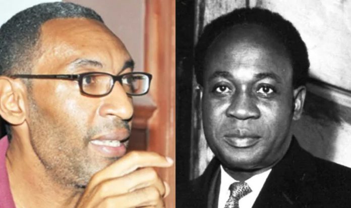 Sekou Nkrumah and father Kwame Nkrumah