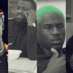 L-R: E.L, John Dumelo, Joey B and Nana Aba Anamoah