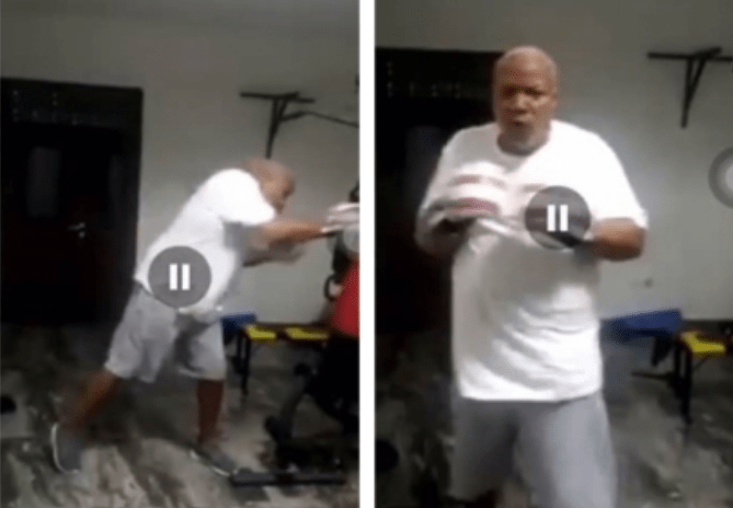 Joshua Alabi exhibits ‘lethal’ punching skills in lockdown