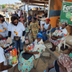 Amadia Foundation donates items to the aged in society