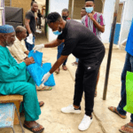 Singer Nautyca gives away foodstuff, others to the needy in Tema