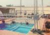 Shatta Wale mounts stage on his swimming pool for Faith Concert