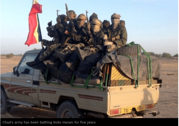 Chad's army has been battling Boko Haram for five years