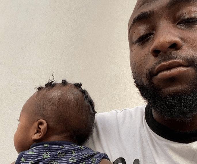 Davido and his son