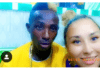 Patapaa and his girlfriend, Liha Miller