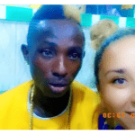 Patapaa and his girlfriend, Liha Miller