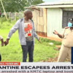 Coronavirus: Kenya quarantine escapees arrested in bar Kenya quarantine escapees arrested in bar