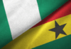 File Photo: Ghana and Nigeria flags