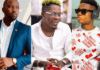 File Photo: L-R: John Dumelo, Shatta Wale and Kidi
