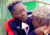 Shatta Wale wears gold chain present for his dad on his birthday