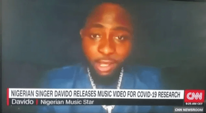Davido talks on CNN Davido talks on CNN