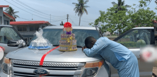 Comedian shed tears of joy as he gets new car from a fan he has never met