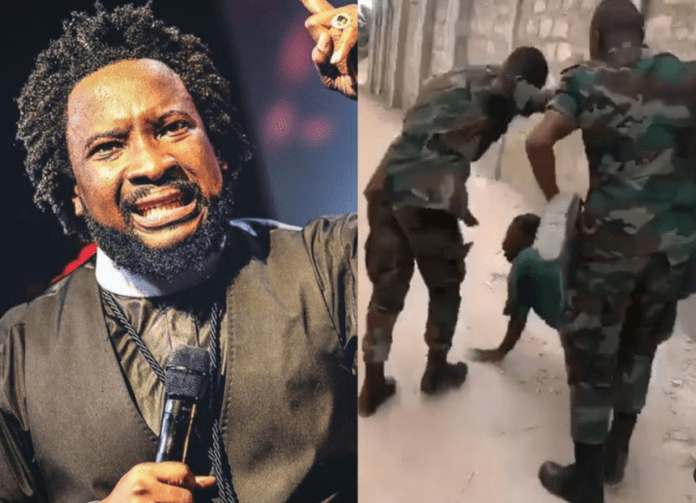 Sonnie Badu takes on Ghanaian soldiers bullying citizens during lockdown