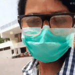 Coronavirus: Mzbel wears nose mask