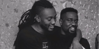 L-R: Pappy Kojo and Sarkodie