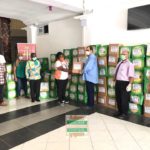 Ghana Islamic Society for Education, Reformation NGO and Al-Rayan International School have jointly donated 175 boxes of relief items to the Ayawaso West
