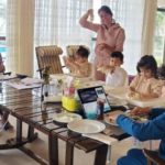 Cristiano Ronaldo pictured making food with family ronaldo