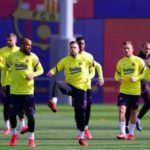 Barcelona are top of La Liga, two points clear of Real Madrid