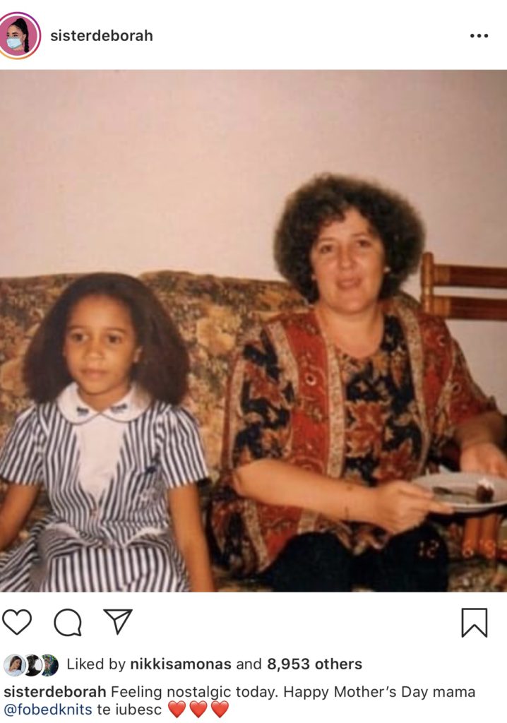 Biological sister of musician Wanlov Da Kubolor, Sister Deborah (Sister Derby) celebrate their mother, Felicia Owusu-Bonsu on her Instagram.