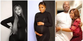 Nollywood actress Regina Daniels' stunning baby bump photos