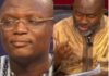 Former National Organizer of the NDC, Kofi Adams and Assin Central MP, Kennedy Agyapong