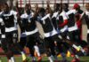 Black Stars players training