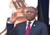 South African President, Cyril Ramaphosa