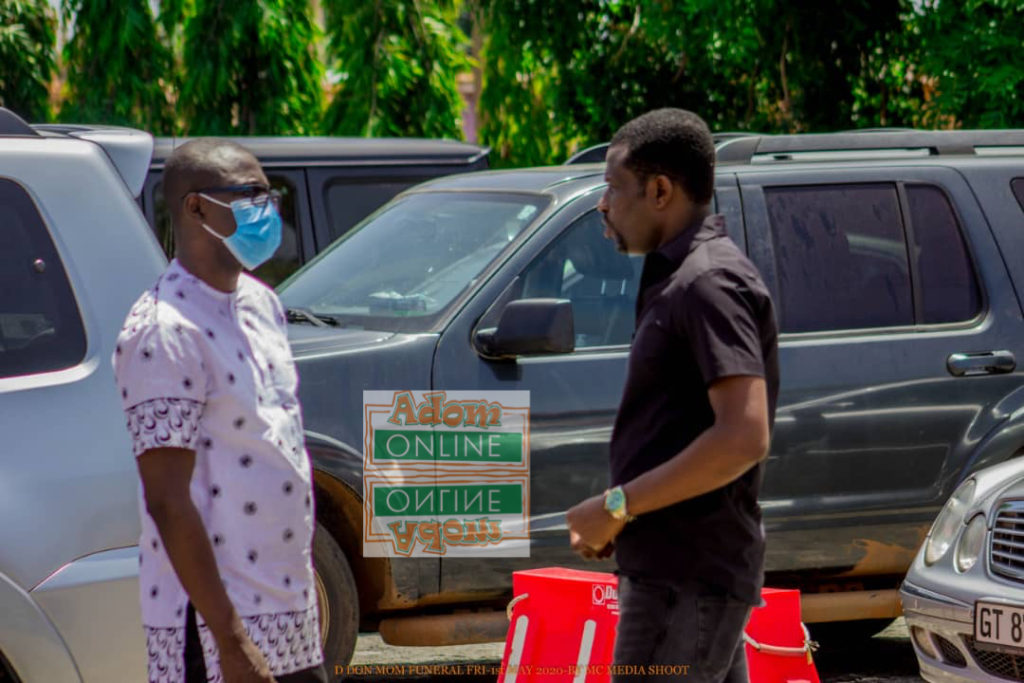 Stonebwoy, Rex Omar, Okraku Mantey, others support Don Tsegah at mother’s funeral