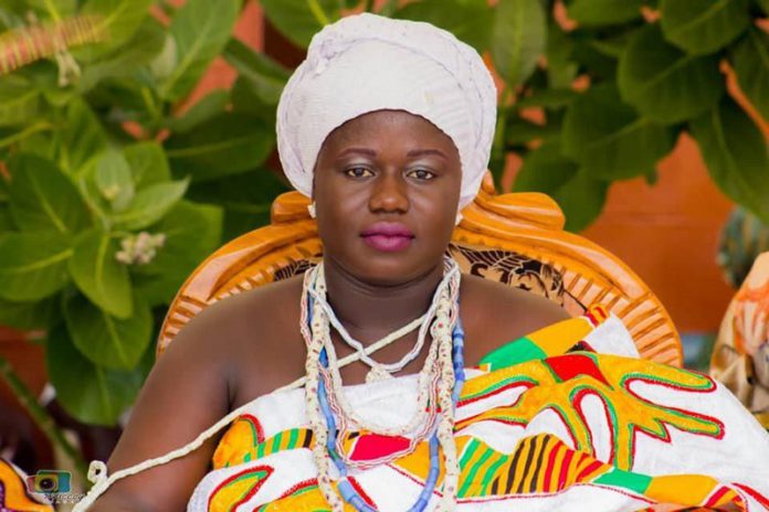 There is disagreement on the alleged destoolment of Nana Aplam II, Paramount Queen of Manya Krobo