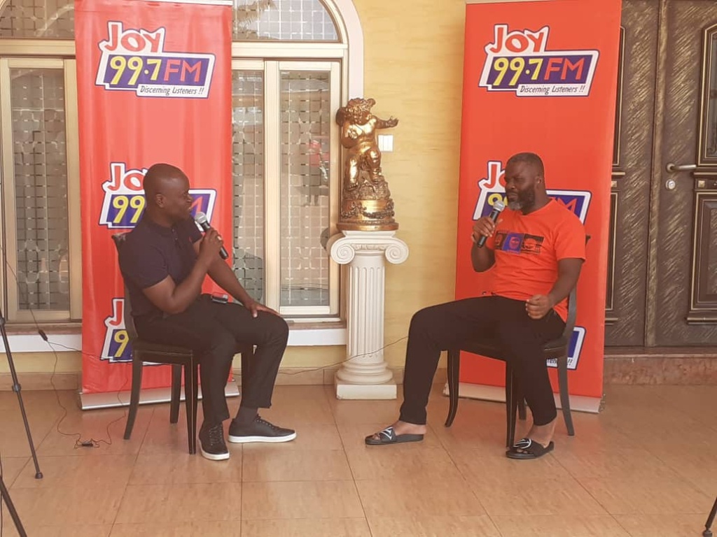 Samuel Osei Kuffour in a conversation with Joy Sports Nathaniel Attoh