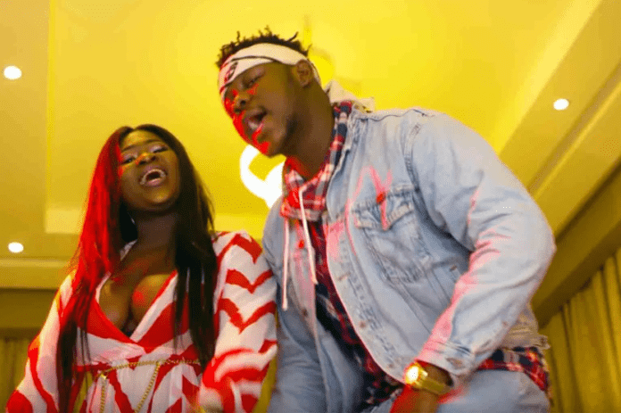 Sista Afia and Medikal in her 