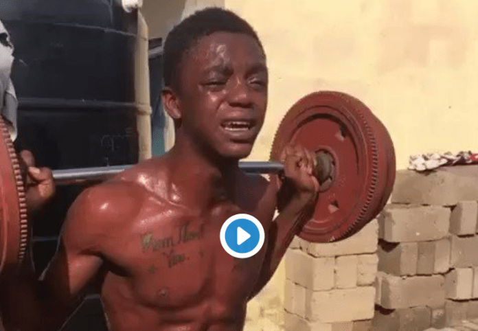 Video of a young man, who was caught red-handed for stealing in Teshie in Ghana went viral