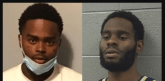 Jahquez Scott (left) got out of jail after changing places with Quintin Henderson (right). Cook County Sheriff's Office