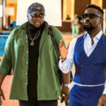 L-R: Angel Town and Sarkodie