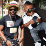 File Photo: Jim Iyke and his son, Harvis Chidubem
