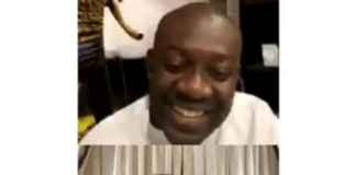 f Oppong Nkrumah interacting with Stonebwoy live on Instagram