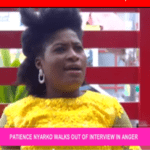 Why I walked out of ‘Joe Mettle’ interview – Patience Nyarko Gospel artiste Patience Nyarko has been spotted in a viral video walking out of an interview with JoyNews reporter Becky.