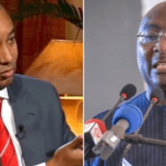 L-R: Alex Mould and Dr Bawumia