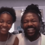 Samini and his daughter