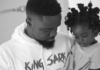 Sarkodie and his daughter, Titi