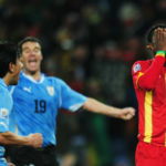 Asamoah Gyan missed a late penalty against Uruguay during 2010 World Cup in South Africa