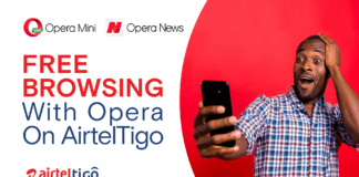 AirtelTigo partners Opera