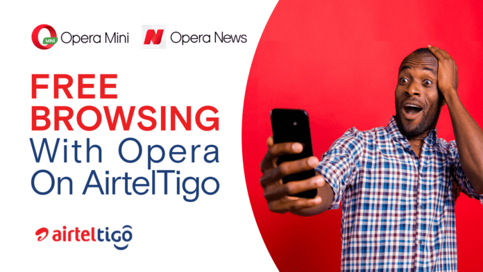 AirtelTigo partners Opera