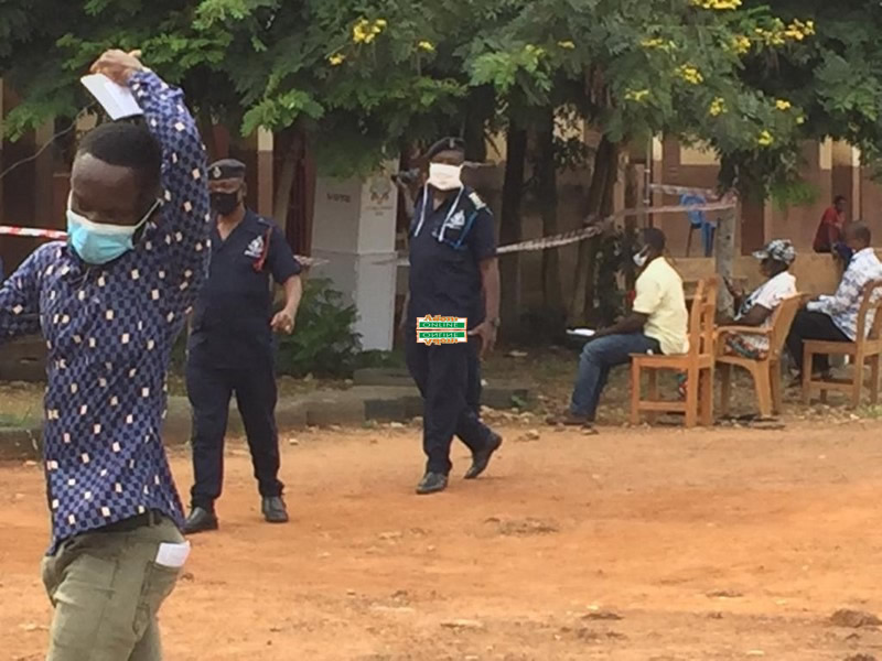 kwadaso primaries npp police presence