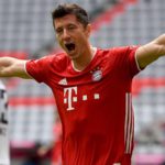 Barcelona reach agreement with Bayern Munich to sign Lewandowski Robert Lewandowski celebrates after scoring his team's second goal during the German first division Bundesliga football match FC Bayern Munich v SC Freiburg on June 20, 2020 Image credit: Getty Images