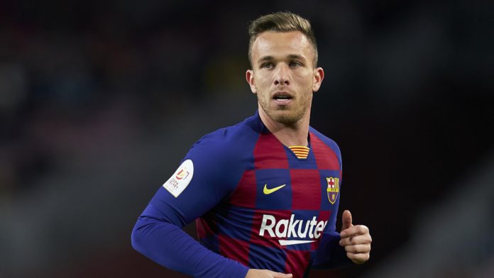 Arthur Melo of FC Barcelona looks on during the Copa del Rey Round of 16 match between FC Barcelona and CD Leganes at Camp Nou on January 30, 2020 in Barcelona, Spain Image credit: Getty Images