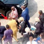 Obinim speaks on firing his lawyer Daniel Obinim (arrowed) approaching his vehicle after yesterday’s proceedings