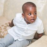 Sam George shows off son on his birthday (Photo) Sam George's son