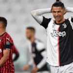Cristiano Ronaldo of Juventus reacts during the Coppa Italia Semi-Final Second Leg match between Juventus and AC Milan at Allianz Stadium on June 12, 2020 in Turin, Italy Image credit: Getty Images