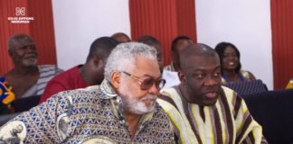 Rawlings and Kojo Oppong Nkrumah